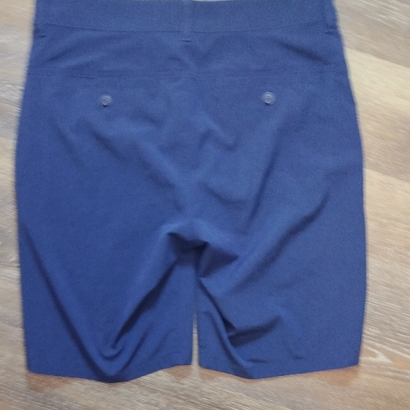 Old Navy Blue Flat Front Tailored Shorts - Picture 3 of 3